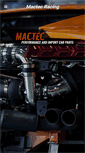 Mobile Screenshot of mactecracing.com
